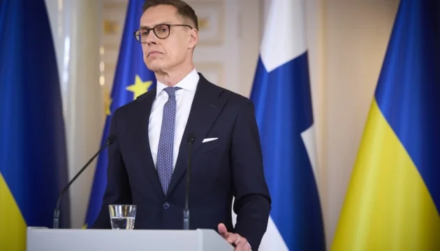 Президент Фінляндії Александр Стубб виступає щодо становища України у війні