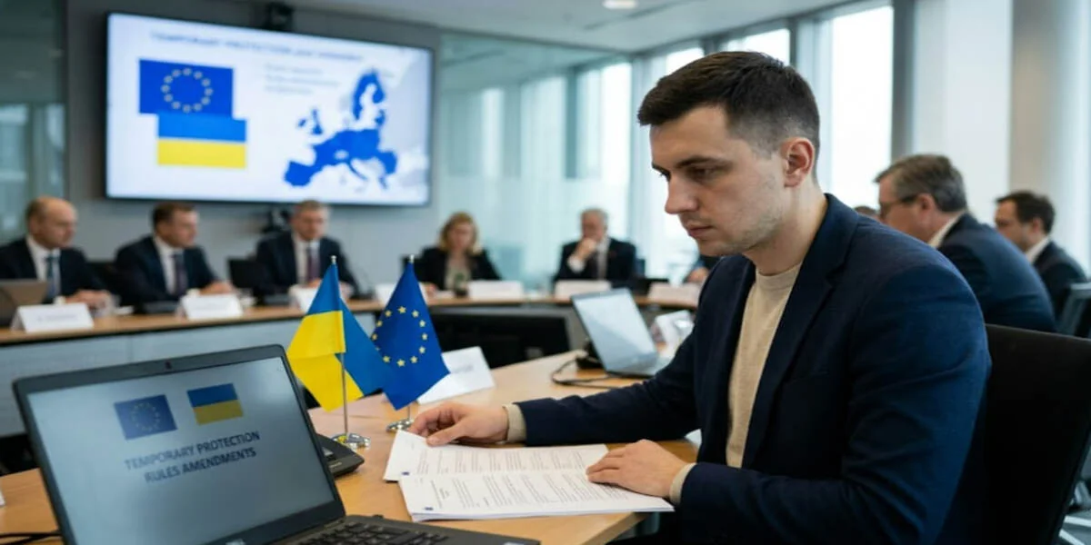 Засідання ЄС щодо продовження тимчасового захисту для українців