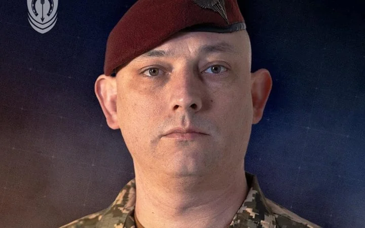 Командир 154-ї омбр полковник Володимир Кононніков у військовій формі