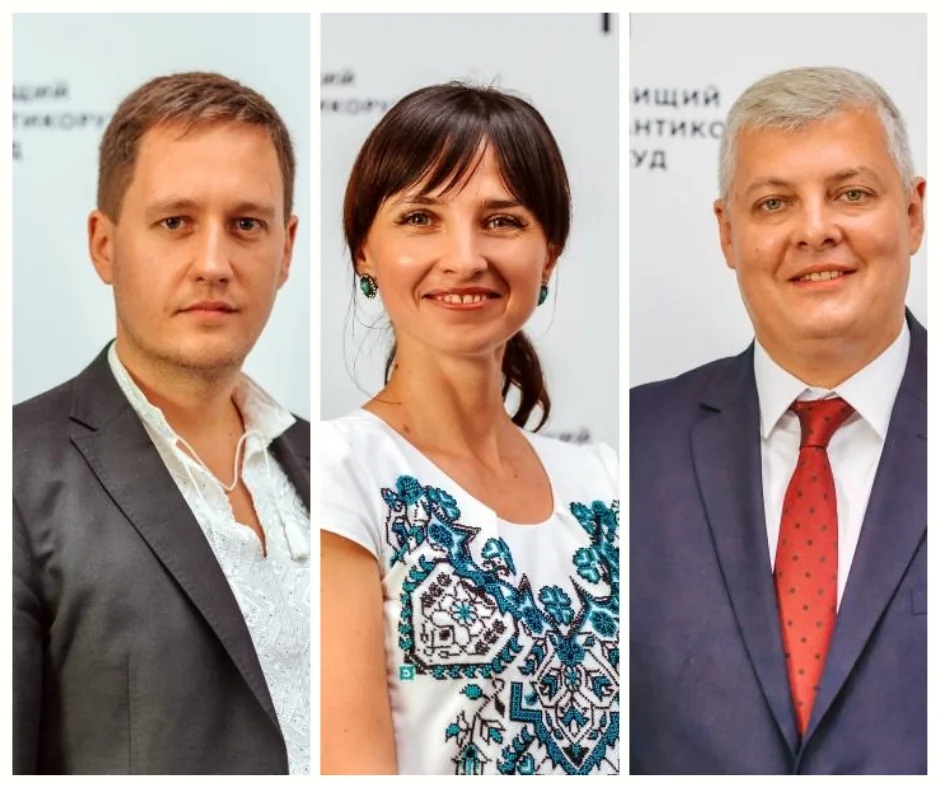 Судді ВАКС Калугіна, Семенников та Михайленко