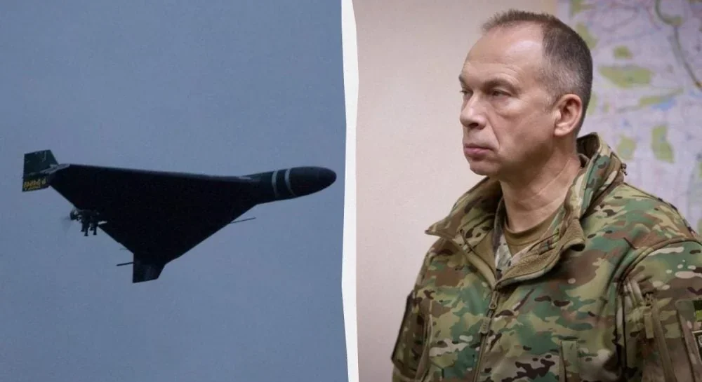 Олександр Сирський та реактивний дрон РФ на тлі планів атак