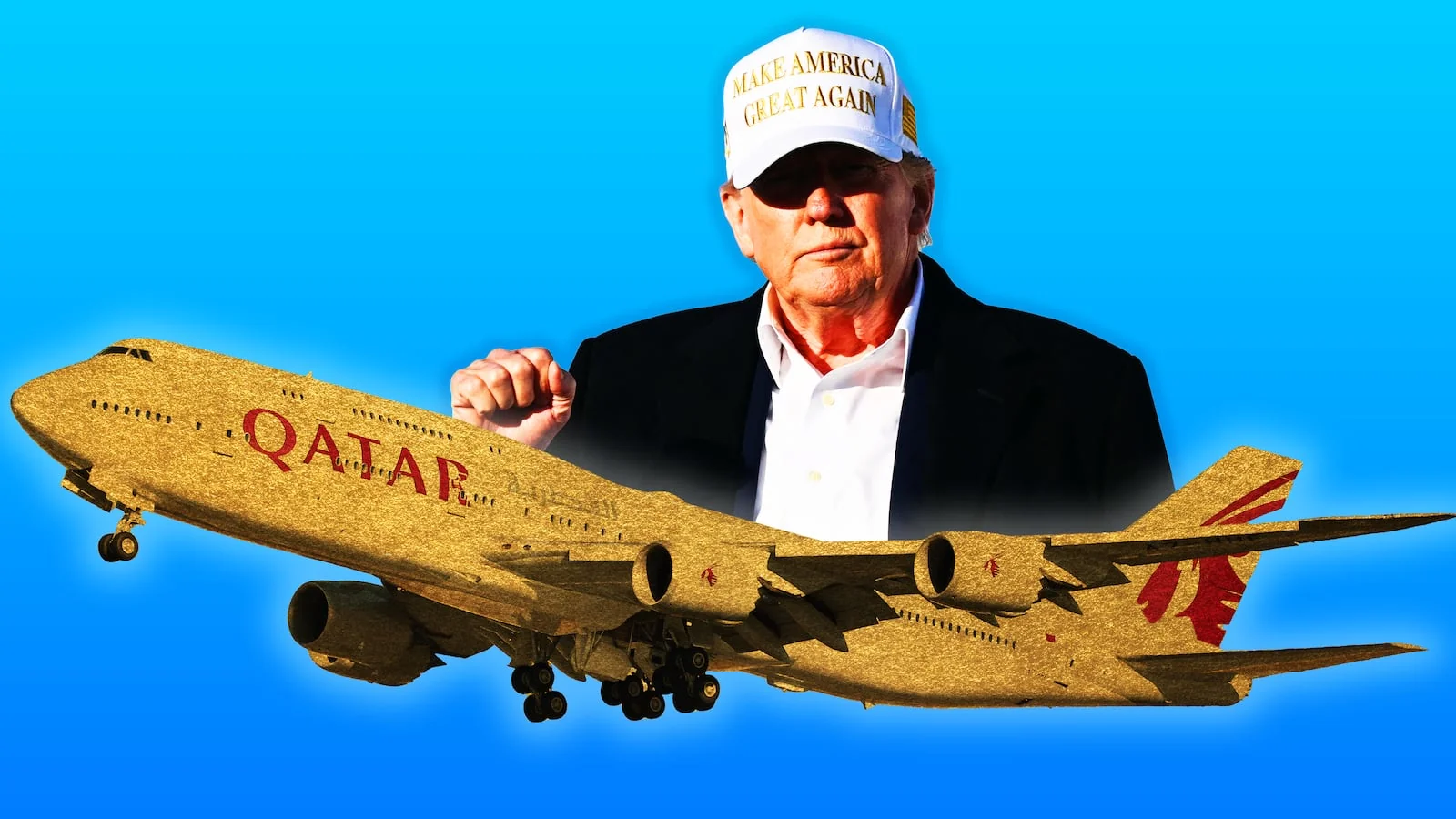 Трамп презентує Boeing 747 від Катару як новий Air Force One