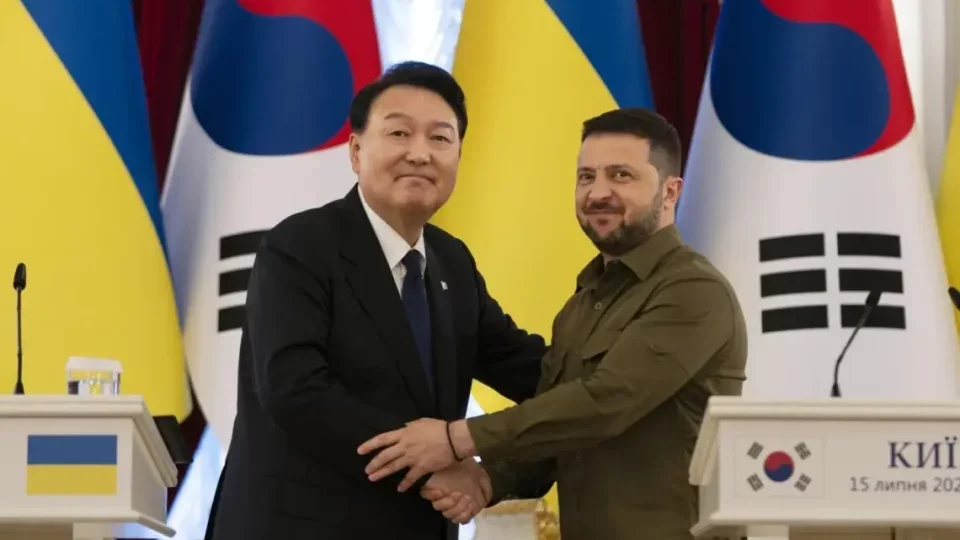 Президенти України та Південної Кореї під час зустрічі в Києві щодо полонених КНДР