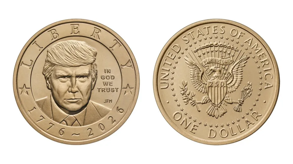 США випустили долар із Трампом. Монету вже продають вище номіналу